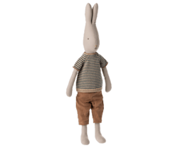 Maileg - Rabbit size 4 with trousers and blouse - Pre-order - Expected in stock from 1 / 11-22