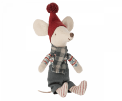 Maileg - Christmas mouse, Big brother - Pre-order - Expected in stock from 1. Okt. 22