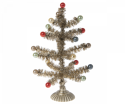 Maileg - Christmas tree, Small - Gold - Pre-order - Expected in stock from 1. Nov. 22