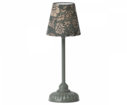 Maileg - Vintage gulvlampe, Lille - Mørk mint