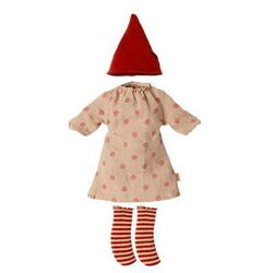Maileg - Clothes for Christmas mouse, girl - medium