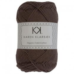 Yarn - 8/4 Dark Sand - KK Organic Color Cotton organic cotton yarn from Karen Klarbæk