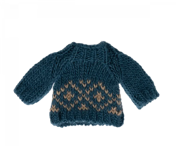 Maileg - Strikket sweater til mor eller far mus