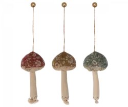 Maileg - Mushroom ornament - Blossom Choose from 4 variants
