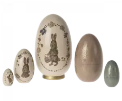 Maileg - Påske babushka æg, sæt med 5 stk. - Forventet levering: 12/02/2024
