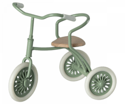 Maileg - Bike, mouse - Green - Choose between 2 colors