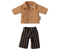 Maileg - Shirt and striped trousers, for Dad Mouse - Pre-order - expected in stock 3-20-2025