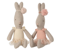 Maileg - Hare, Micro - Ballet Suit and Tulle Skirt - Available in two colours - Pre-order - Expected in stock from 20/05/25