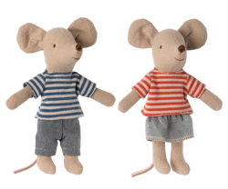 Maileg - LouiMax and Stella, Little Brother and Little Sister Mouse - 2025 - Pre-order - Expected in stock 15/11/2025