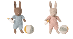 Maileg - Rabbit Set, Micro - available in 2 colors - 2025 - Pre-order - Expected in stock from  11/25/2025