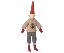Maileg - Pixy, Size 2 - Boy - Knitted sweater - Pre-order - Expected in stock 20/10-25