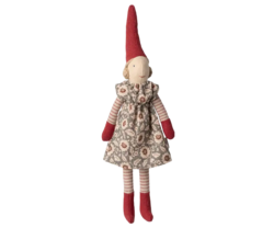 Maileg - Pixy, Size 1 - Girl - Winter mint dress - 2025 - Pre-order - Expected in stock 20/10-25