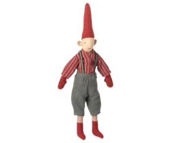 Maileg - Pixy, Size 2 - Boy - Red shirt - 2025 - Expected in stock 20/10-25