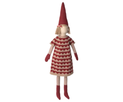 Maileg - Pixy, Size 5 - Girl - Knitted dress - 2025 - Pre-order - Expected in stock 20/10-2025