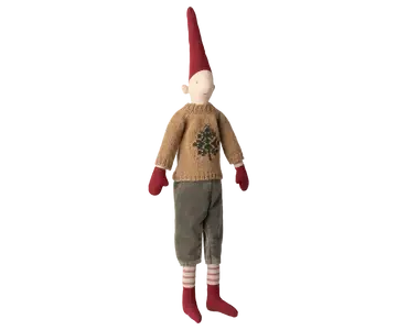 Maileg - Santa  size 3 - Boy - pants and knitted sweater - 2025 - Expected in stock 7/11-25