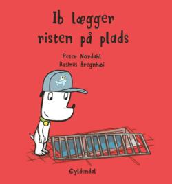Gyldendal - Ib puts the grate in place