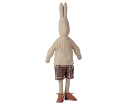 Maileg - Hare, Størrelse 4 - Klassisk - Bukser og strikket sweater - 2026 - Forventet leveringsdato: 10/11-26
