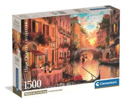 Clementoni  - Puslespil Venedig - 1500 brikker
