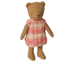 Maileg - Dress for Teddy junior - Coral - 2026 - Pre-order - Expected in stock on 7/11-2026