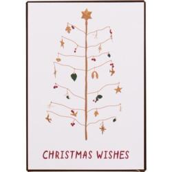 Ib Laursen - Metal sign Christmas Wishes