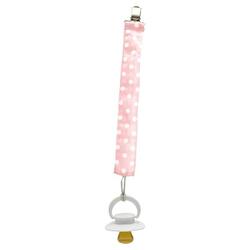 GreenGate - Pacifier cord - Pacifier string Spot pale pink