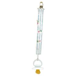 GreenGate - Pacifier cord - Pacifier string Lily petit white