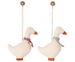 Maileg - Goose ornament - set with 2 ass.