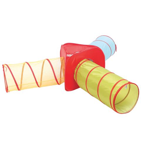 Play set with 3 tunnels