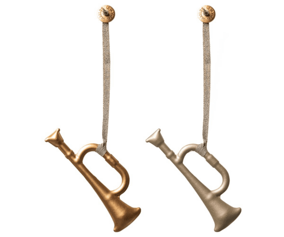 Maileg - Ornament - Trompet - 2 ass.