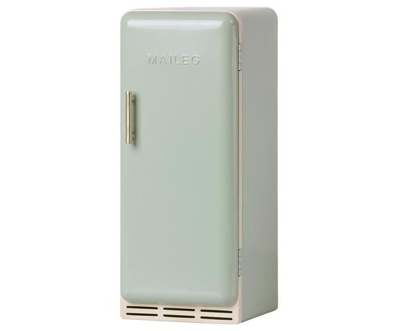 Maileg - Miniature fridge - Mint - 22 cm.