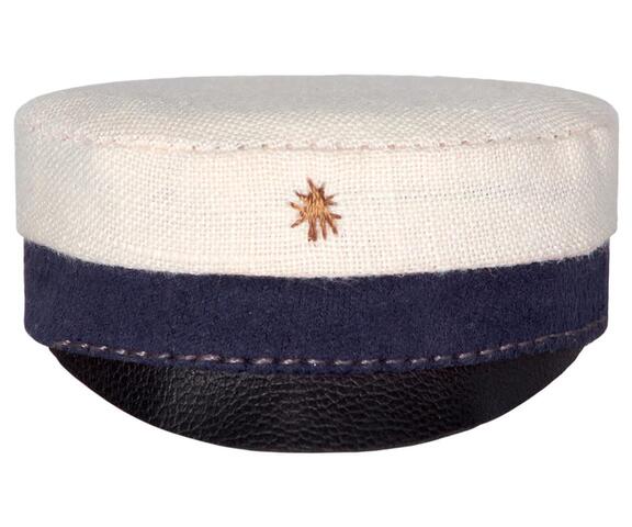 Maileg - Student hat - Blue - Medium size