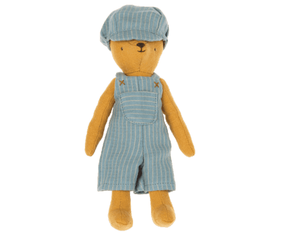 Maileg - Overall and Cap Teddy junior