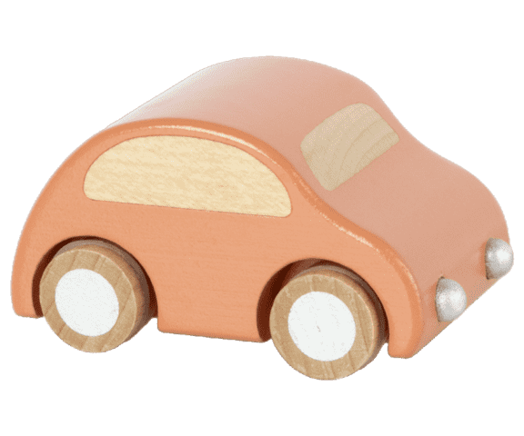Maileg - Wooden car - Koral
