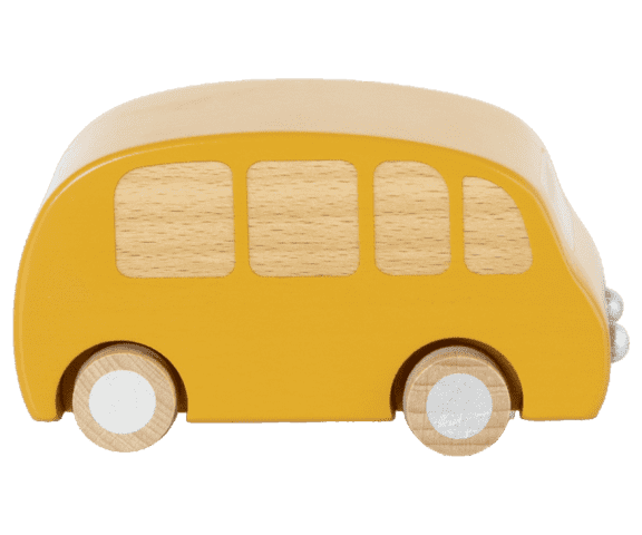 Maileg - Wooden car - Yellow