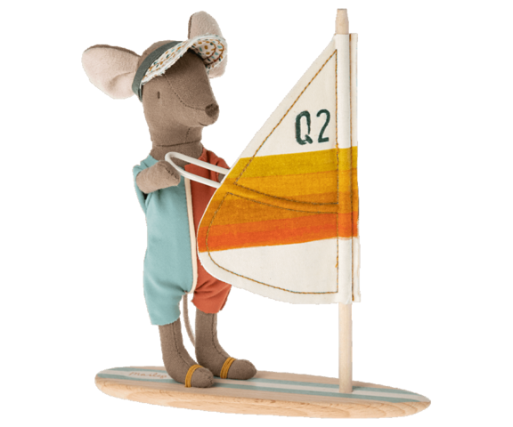 Maileg - Beach mice, Surfer big brother - DELAY- New expected delivery date 15 / 8-2022