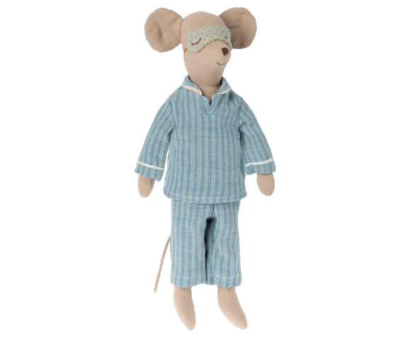 Maileg - Medium mouse with pyjamas