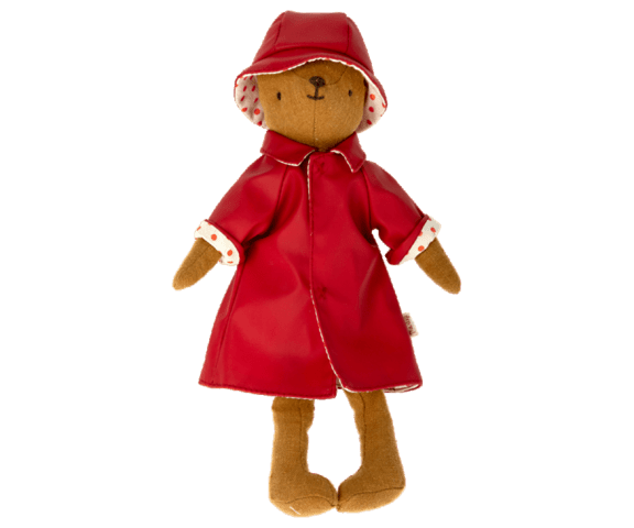 Maileg - Rain jacket with hat for Teddy's mother