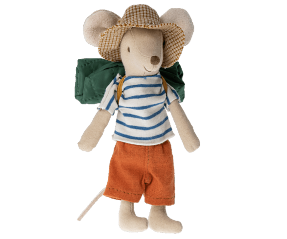 Maileg - Hiker Mouse, Big Brother - Expected in stock from 1/4-2022