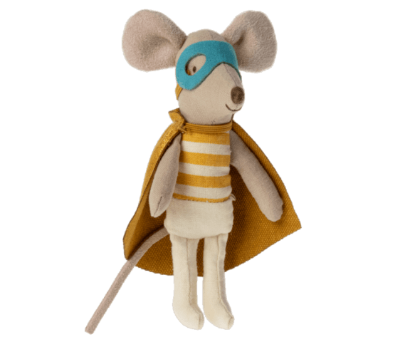 Maileg - Superhero mice in matchbox - Pre-order - Expected delivery from: 15/06/2022
