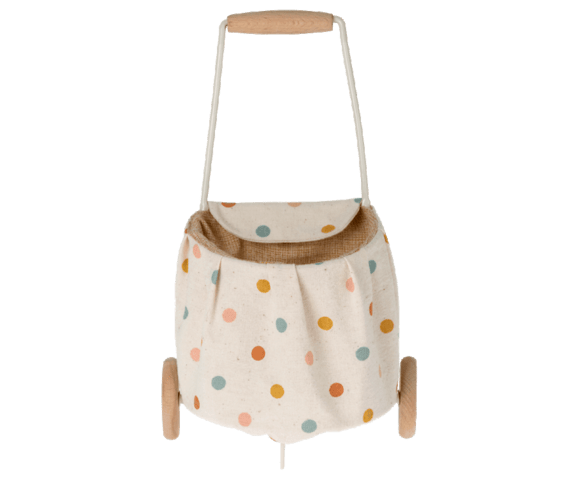 Maileg - Trolley, Mini - Multi dots - DELAY- New expected delivery date 15 / 8-2022
