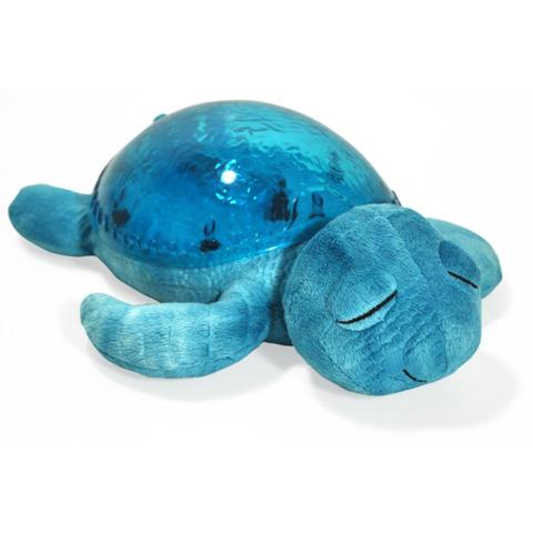 Når Viggo skal sove, ligger han og ser på skildpadden turkise bølger, der beroliger ham. De lysende bølger giver en oplevelse af at være under vand. Skildpadden har 2 forskellige lyde.