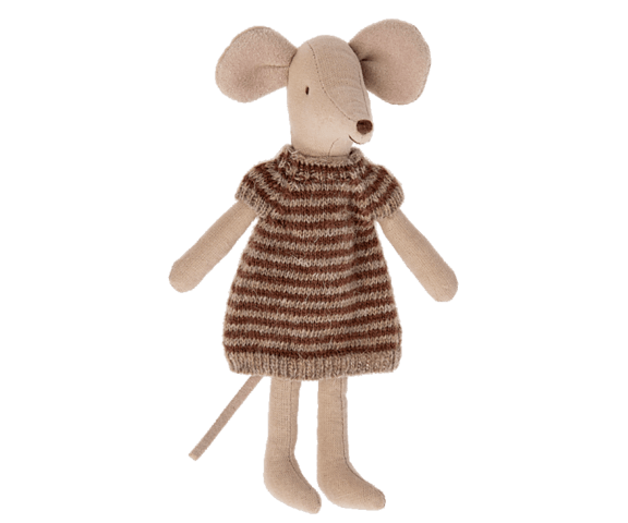 Maileg - Knit dress, Mother mouse - Pre-order - Expected in stock from 15. nov. 22