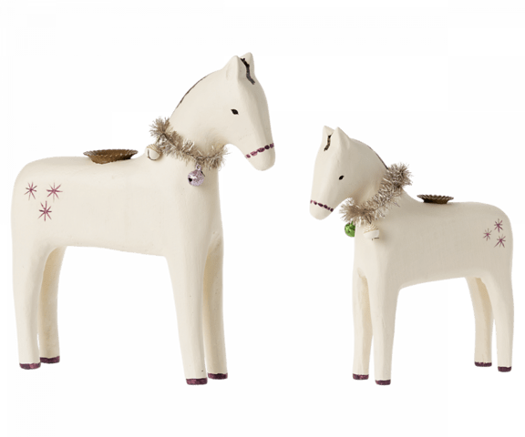 Maileg - Wooden horse, Large - 2022