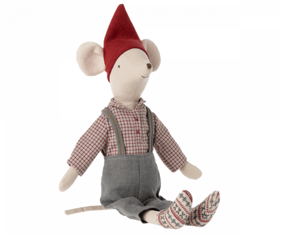 Maileg - Christmas Mouse, Medium - Boy - Pre-order - Expected in stock from 1. Nov. 2022