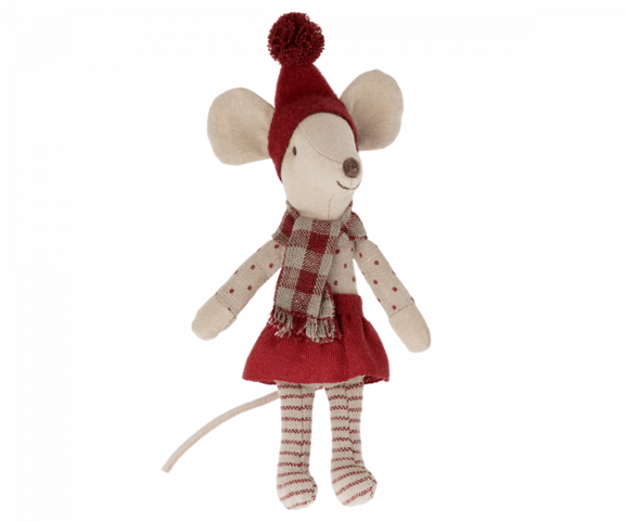 Maileg - Christmas mouse, Big sister - Pre-order - Expected in stock from 1. Okt. 22