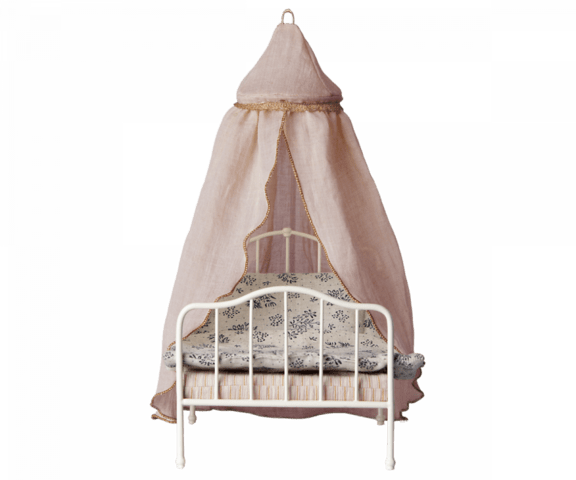 Maileg - Miniature bed canopy - Rosa - Pre-order - Expected in stock from 15. Nov. 22