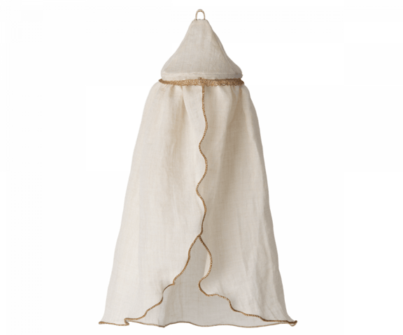 Maileg - Miniature bed canopy - Creme - Pre-order - Expected in stock from 15. Nov. 22