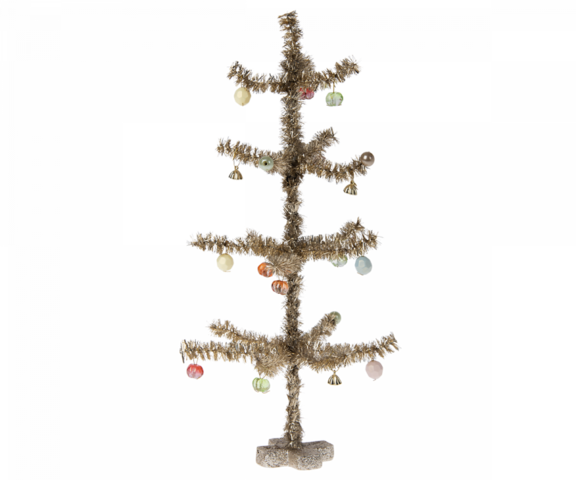 Maileg - Christmas tree - Gold - Pre-order - Expected in stock from 1/11-22