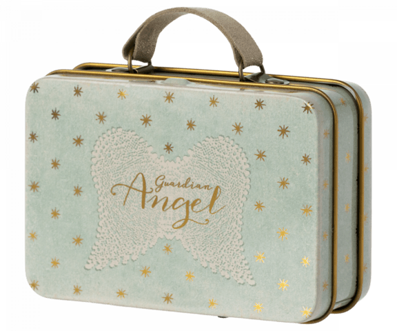 Maileg - Suitcase, Metal - Angel - Pre-order - Expected in stock from 15. Nov. 22