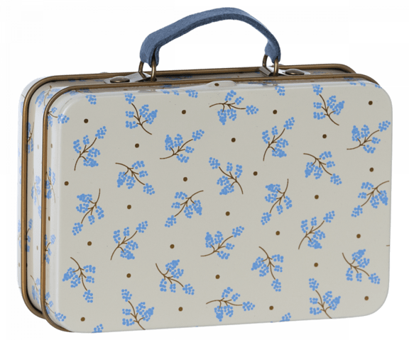 Maileg - Small suitcase. Madelaine - Blue